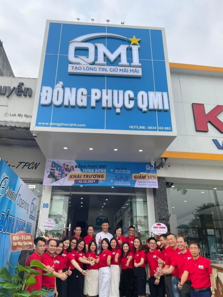 Đồng phục áo thun công ty - Đồng Phục QMI - Bắc Giang - Công Ty TNHH MTV Sản Xuất Và Thương Mại Quang Minh - QMI